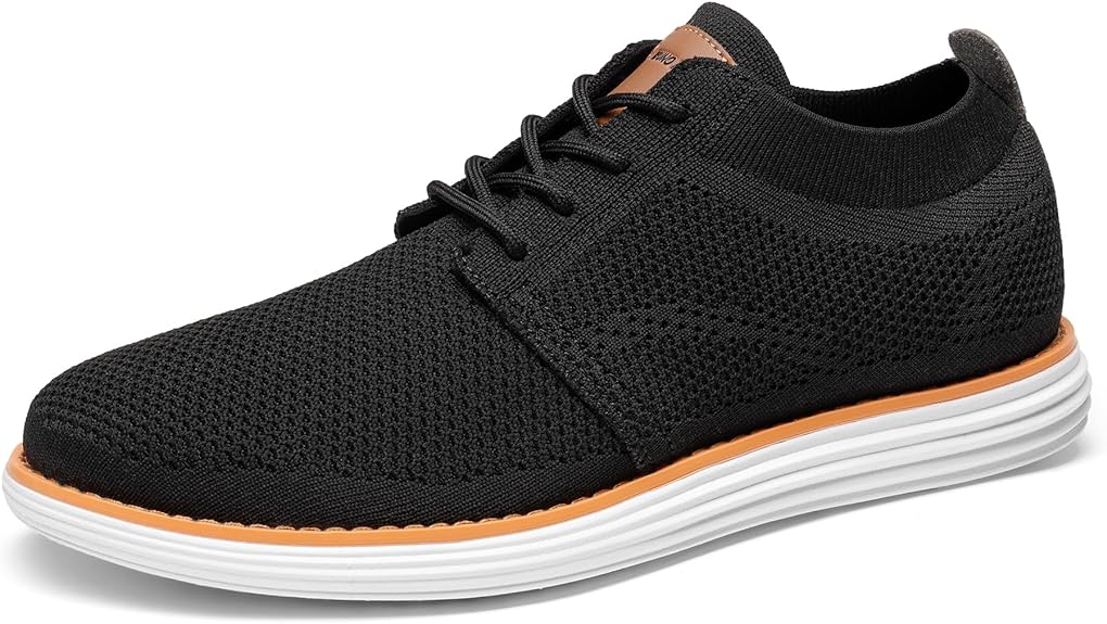 Bruno Marc Men's Mesh Sneakers Oxfords Lace-Up Lightweight Casual Walking Shoes